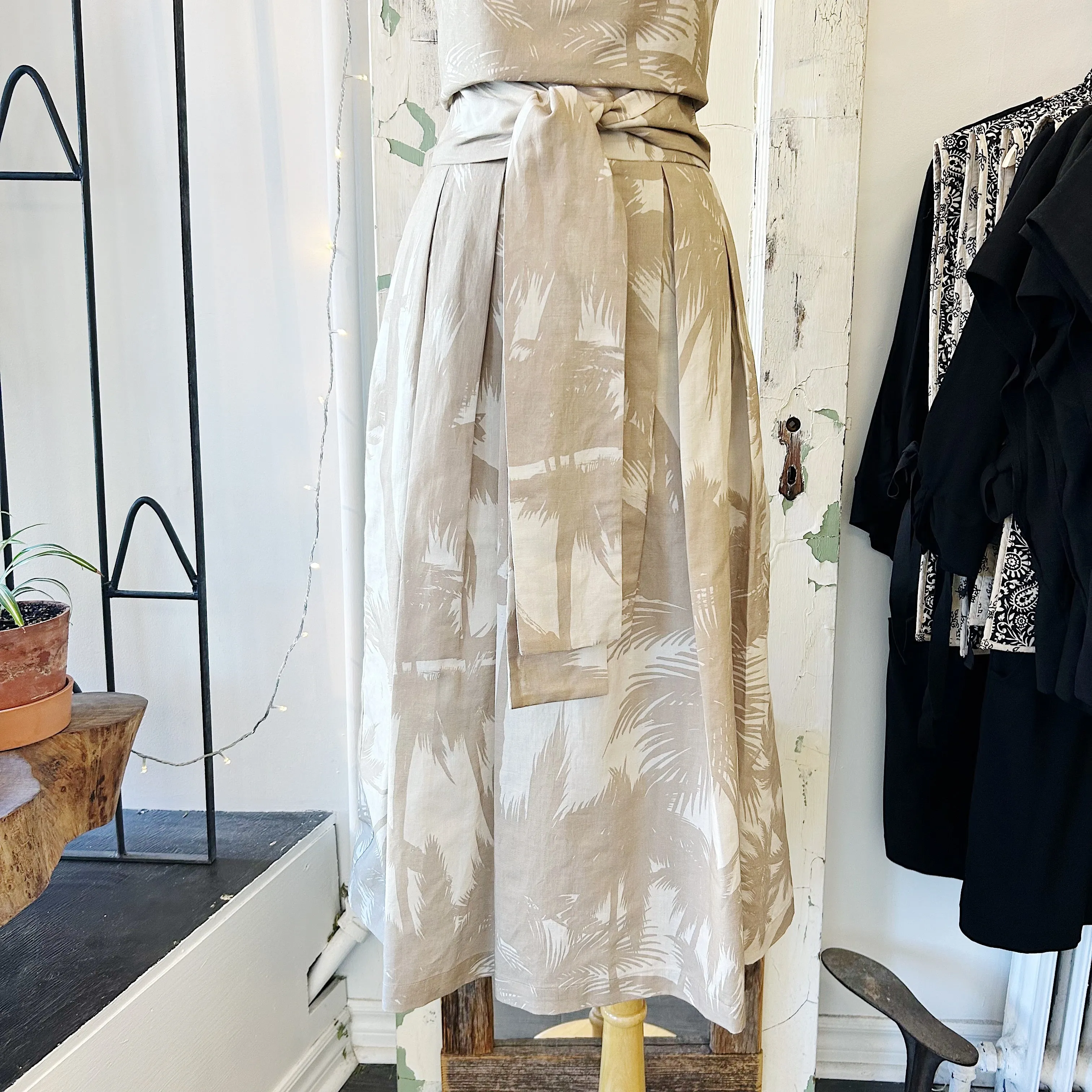 Bodybag by Jude // Paloma Belted Skirt Palmier