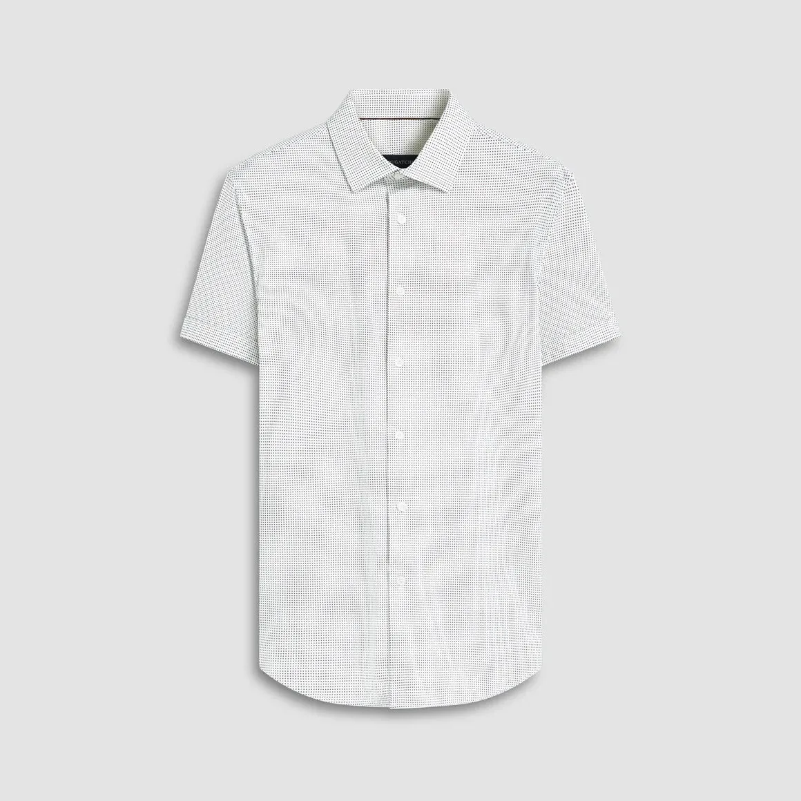 Bugatchi - Miles Short Sleeve Modern Fit Shirt - OOOHCotton Tech - 8 way Stretch - DF9516F40