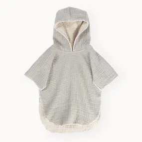 Kid's Poncho in Moss