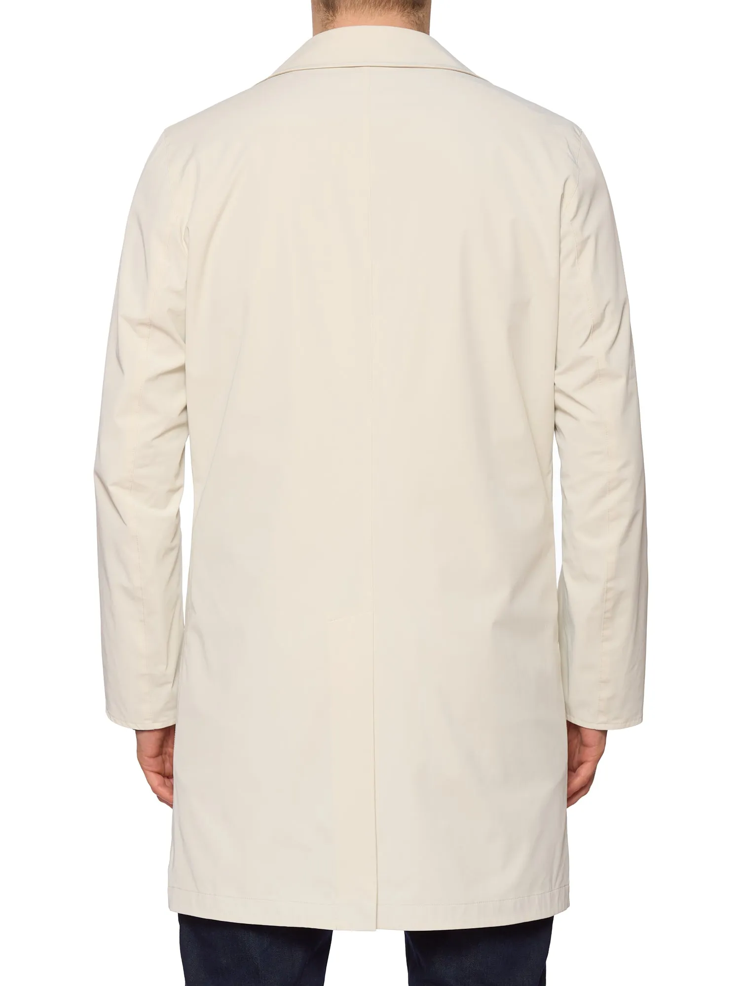 KITON KIRED "Ben" Beige-Ivory  Reversible Trench Rain Coat EU 50 NEW US M