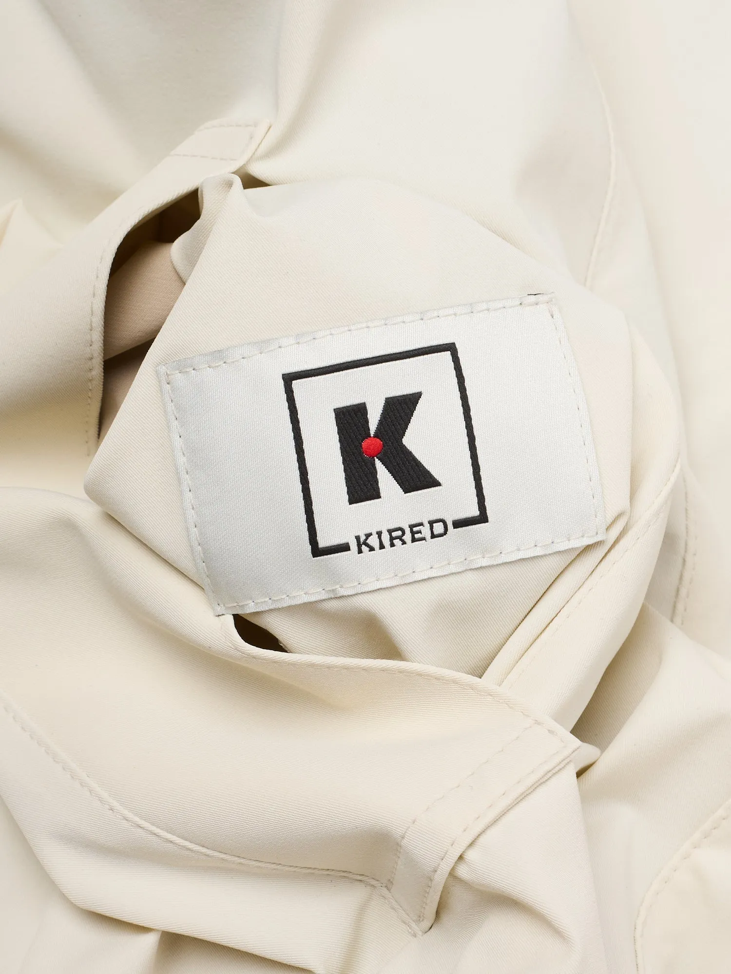 KITON KIRED "Ben" Beige-Ivory  Reversible Trench Rain Coat EU 50 NEW US M