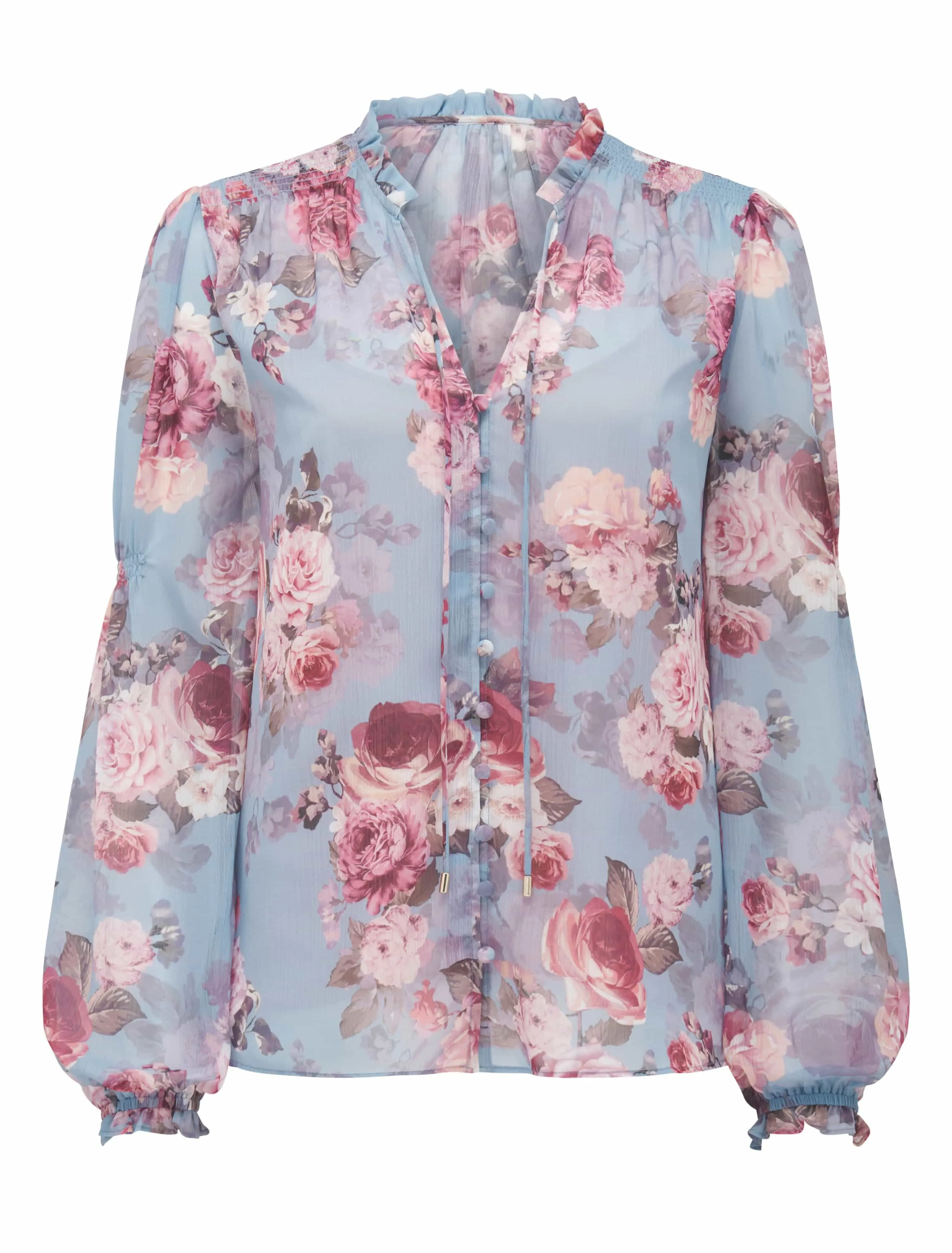 Mischa Shirred Blouse